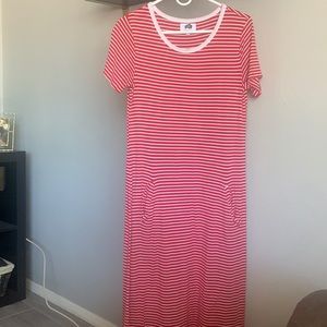 Striped Dress WITH POCKETS
